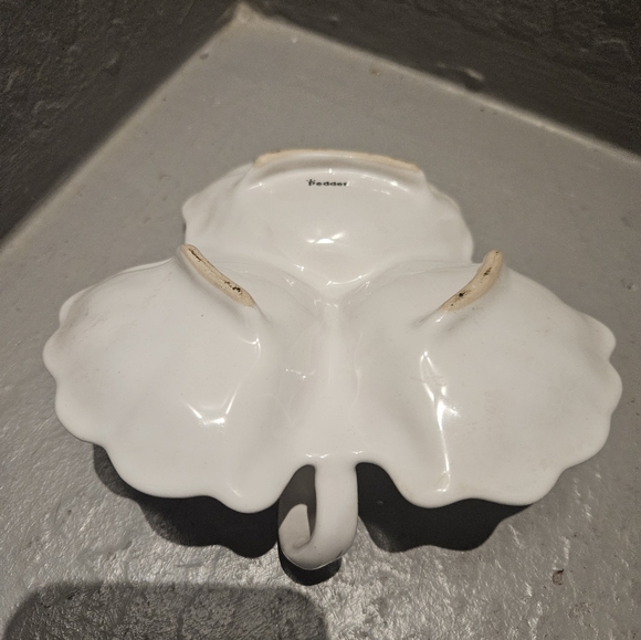 OLD VINTAGE RARE PEDDER PORCELAIN CERAMIC DRY FRUIT TRAY - Picture 3 of 5